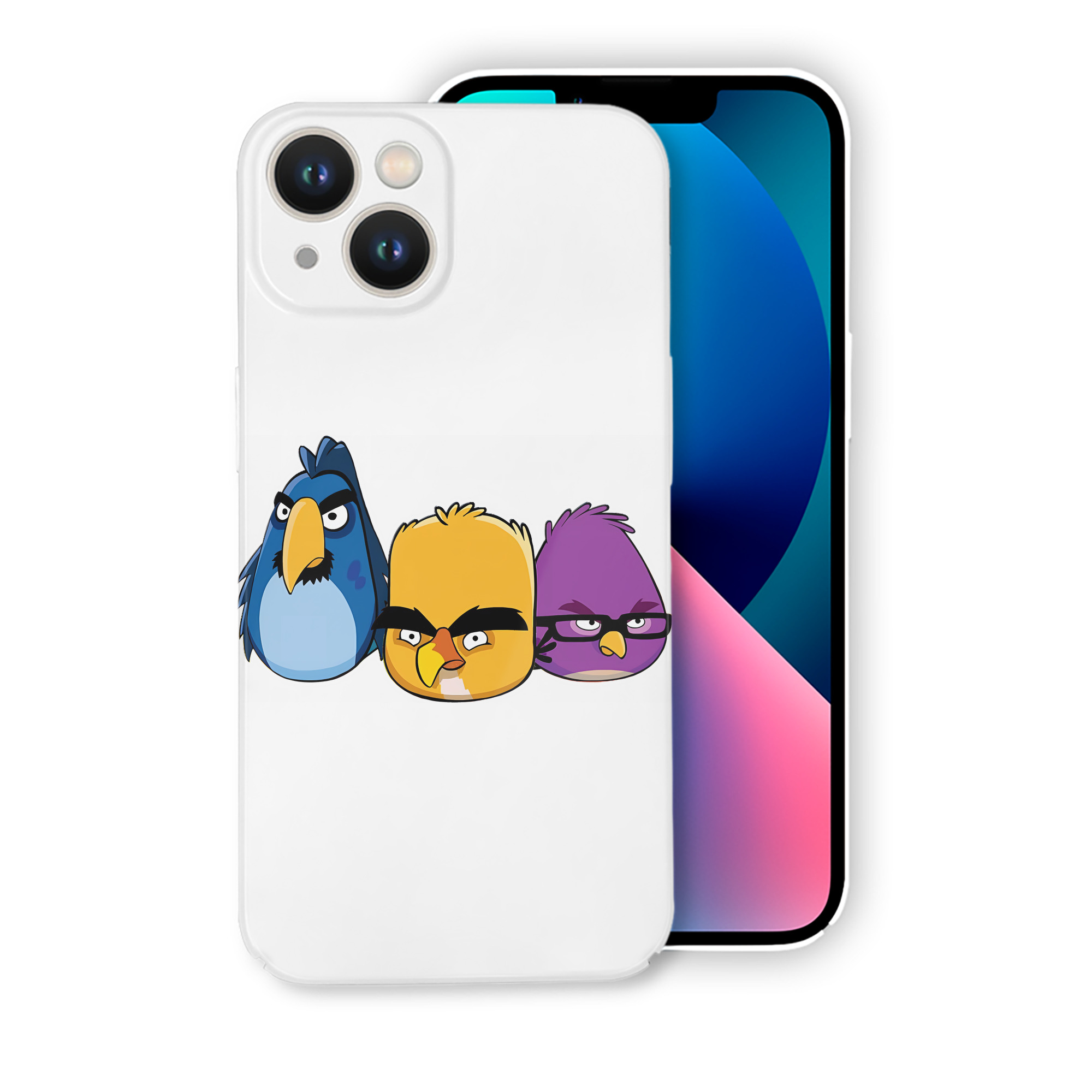 （画像用） Angry Birds アングリーバード 【iPhone 14シリーズ対応】ハードケース